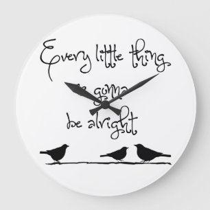 Grande Horloge Ronde Aller être bien