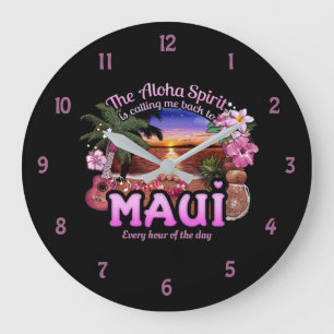 Grande Horloge Ronde Aloha Spirit calling me back to Maui 🌺 Clock