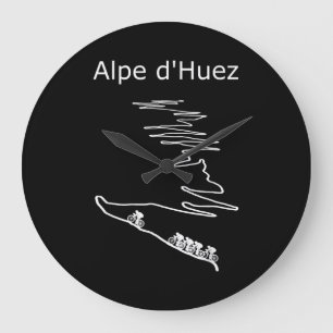 Grande Horloge Ronde Alpe Huez En France Chefs De Conception Cycliste