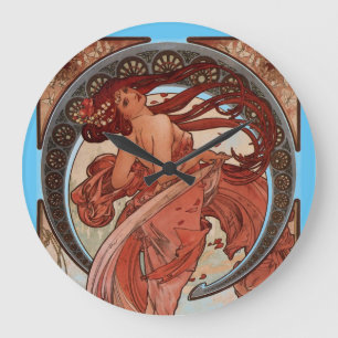 Grande Horloge Ronde Alphonse Mucha Dance