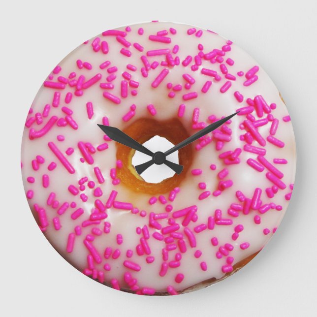 Grande Horloge Ronde Always a good time for donut (Recto)