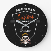 American Motorcycle Builder Custom Mechanic Crâne 