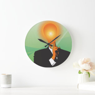 Grande Horloge Ronde Ampoule la plus brillante dans le tiroir du coutea