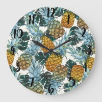 Ananas tropicaux et île exotique Feuille