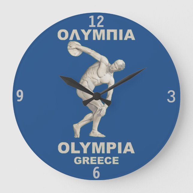 Grande Horloge Ronde Ancient olympia Greece (Recto)