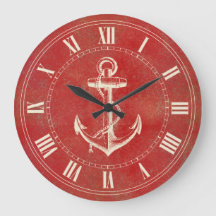 Grande Horloge Ronde Ancre nautique