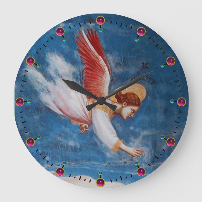 GRANDE HORLOGE RONDE ANGE VOL / RÊVE DE ST JOACHIM (Recto)
