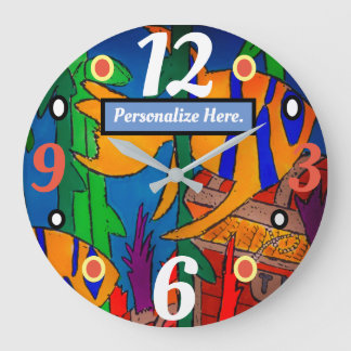 Grande Horloge Ronde Angelfish and Sbu Treasure