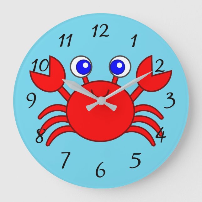 Grande Horloge Ronde Animated Red Crab (Recto)