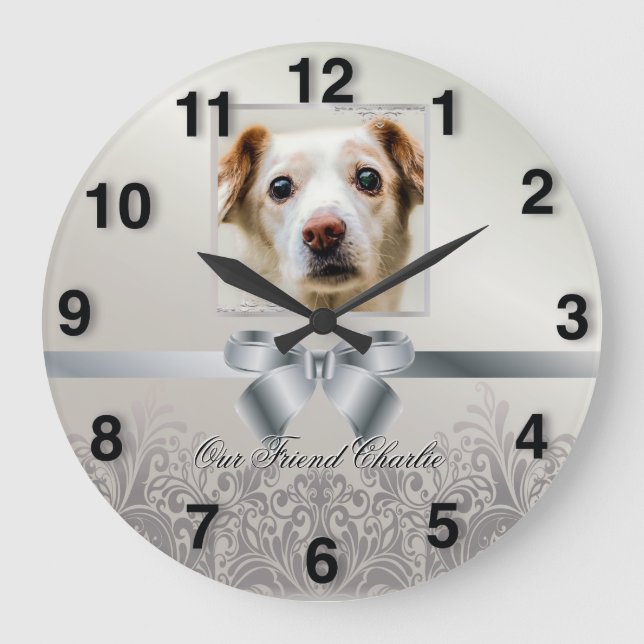 Grande Horloge Ronde Anniversaire commémoratif des animaux (Recto)