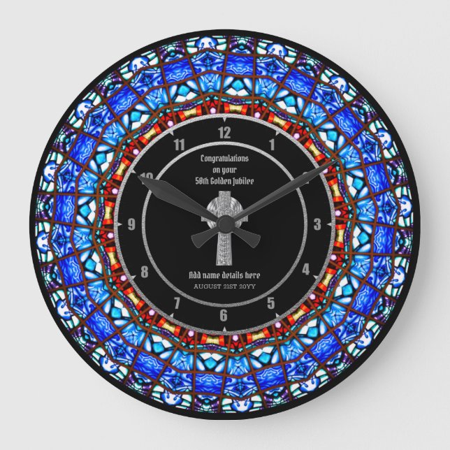 Grande Horloge Ronde Anniversaire de l'Ordination du ministre Deacon St (Recto)
