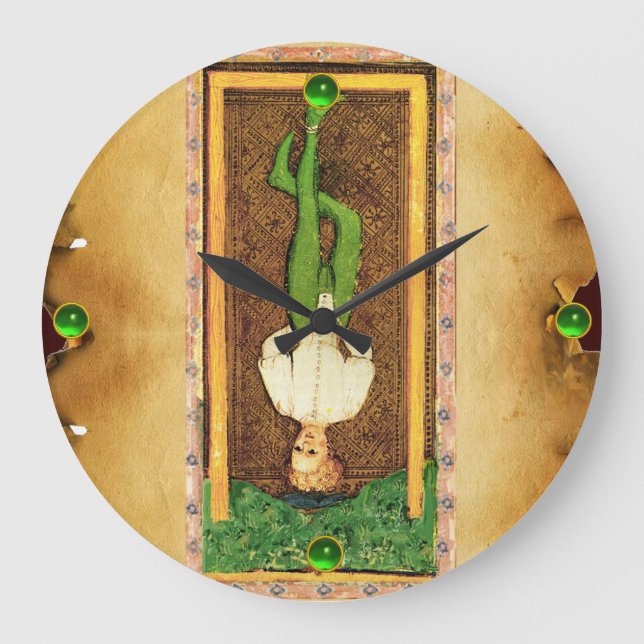 GRANDE HORLOGE RONDE ANTIQUE RENAISSANCE TAROTS 12 (Recto)