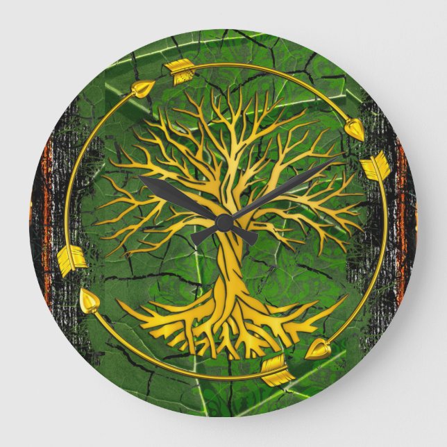 Grande Horloge Ronde Antiquité Rustique Renaissance antique Tome 2 (Recto)