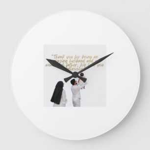 Grande Horloge Ronde Appréciation du mari et du père