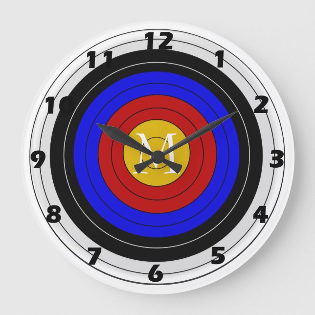 Grande Horloge Ronde Archery Target (Recto)