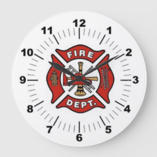 Grande Horloge Ronde Armoire pare-feu
