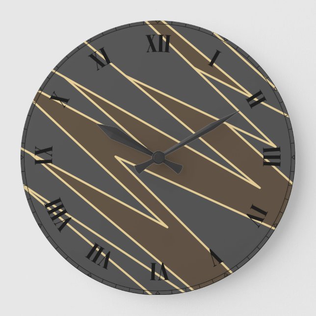 Grande Horloge Ronde Art déco (Recto)