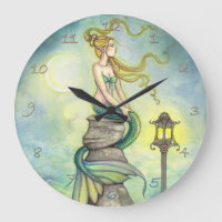 Art fantastique de sirène mystique par Molly Harri