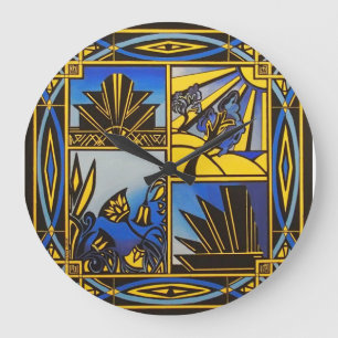 Grande Horloge Ronde art wall clock