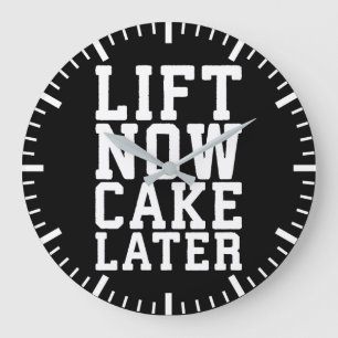 Grande Horloge Ronde Ascensez maintenant, Gâteau plus tard - Carbes - E