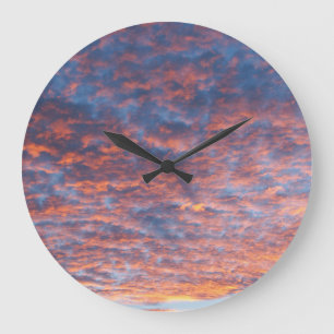 Grande Horloge Ronde Assiette en mélamine