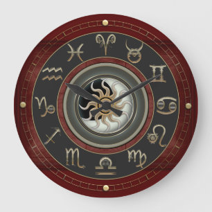 Grande Horloge Ronde Astrologie