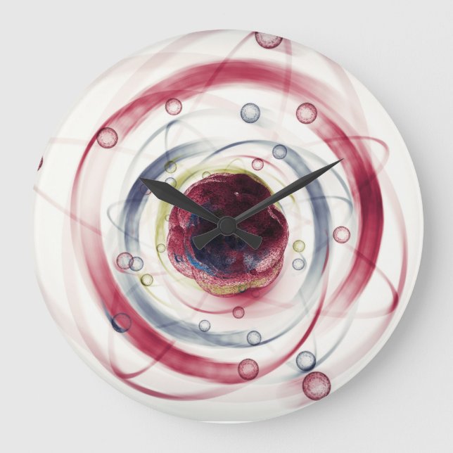 Grande Horloge Ronde Atom Particle Clock (Recto)