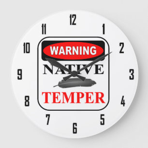 Grande Horloge Ronde Attention