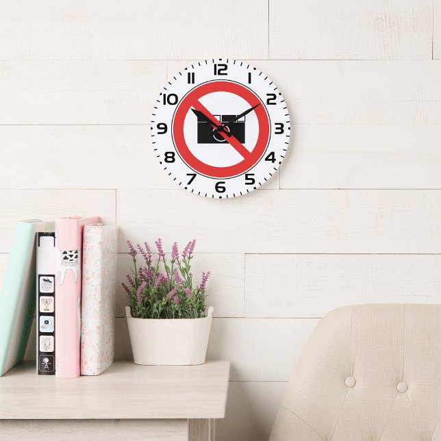 Grande Horloge Ronde Aucun signe photo (Créateur téléchargé)