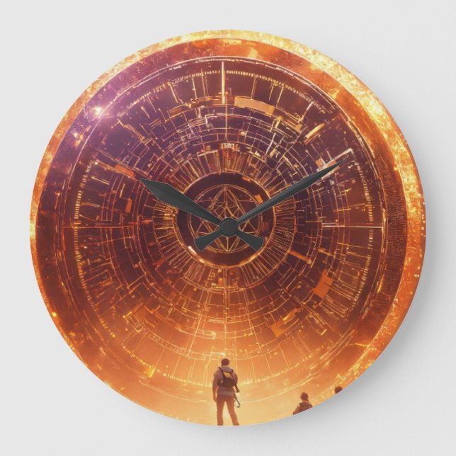 Grande Horloge Ronde Avengers Unite : Défendre la Station Spatiale (Recto)
