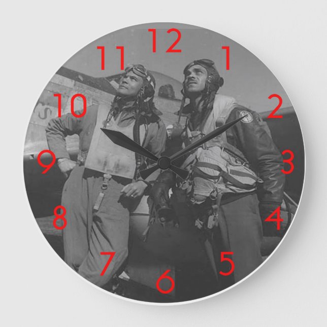 Grande Horloge Ronde Aviateurs de Tuskegee (Recto)