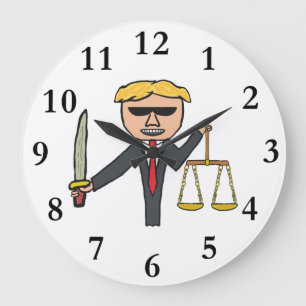 Grande Horloge Ronde Avocat