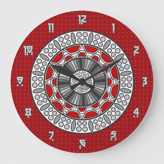 Grande Horloge Ronde Aztec Meets (Recto)