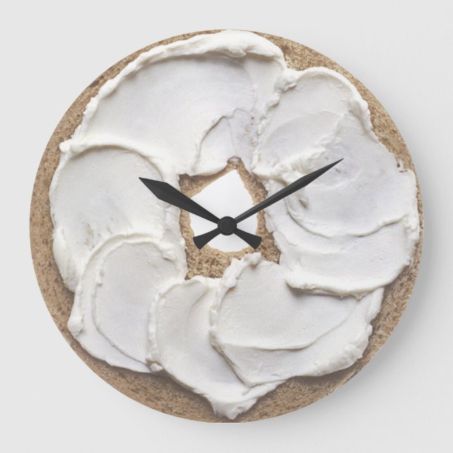 Grande Horloge Ronde Bagel and Cream Cheese Novelty (Recto)