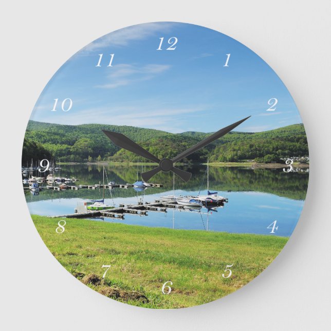 Grande Horloge Ronde Baie d'Edersee (Recto)