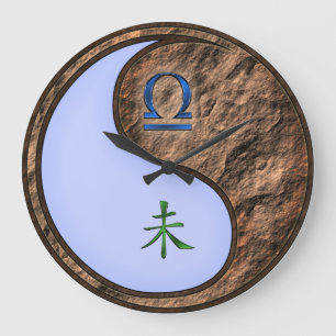 Grande Horloge Ronde Balance & Bouc terrestre