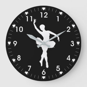 Grande Horloge Ronde Ballerine