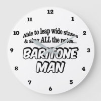 Baritone Man - Music Superhero