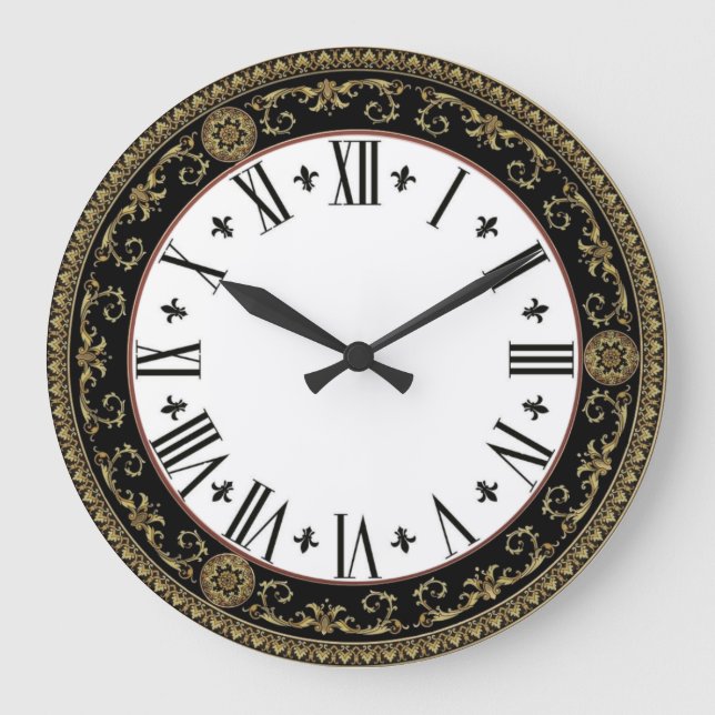 Grande Horloge Ronde baroque (Recto)