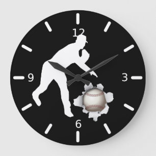 Grande Horloge Ronde Baseball