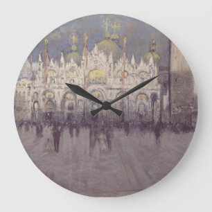 Grande Horloge Ronde Basilique Saint-Marc Architecture Byzantine Art