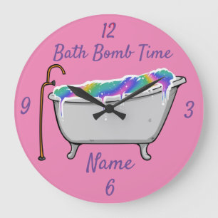 Grande Horloge Ronde Bath Bomb Babe Thunder_Cove