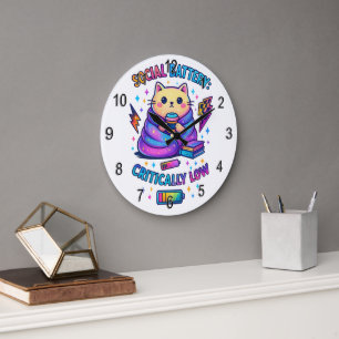 Grande Horloge Ronde Batterie sociale Critique...