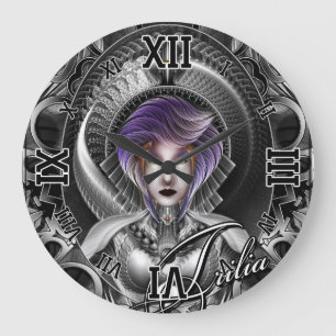 Grande Horloge Ronde Beauté de Trilia MTron GS Portrait SCP