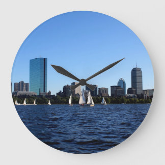 Grande Horloge Ronde Beauté d'horloge murale de Boston