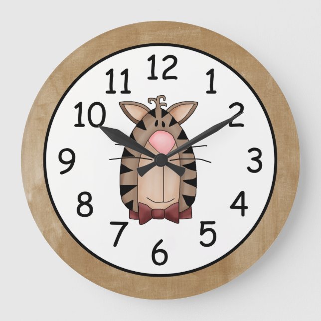 Grande Horloge Ronde Beautiful country cat (Recto)