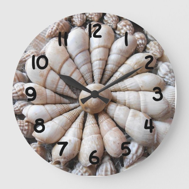 Grande Horloge Ronde Beautiful Large Seashell (Recto)