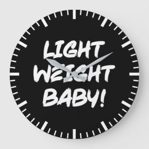 Grande Horloge Ronde Bébé léger - Ronnie Coleman Bodybuilding