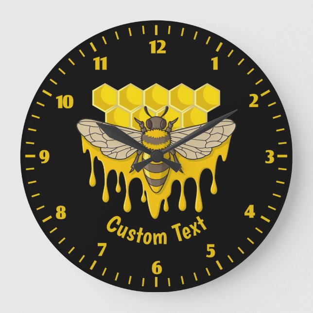 Grande Horloge Ronde Bee Hive (Recto)