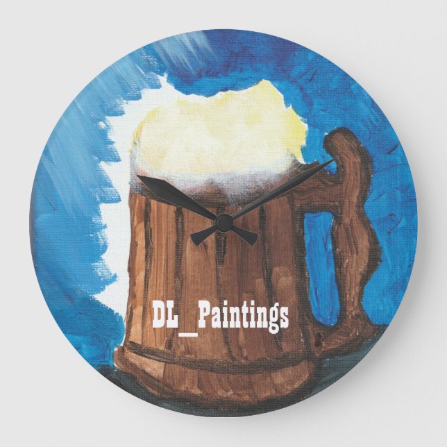 Grande Horloge Ronde Beer O'clock ! (Recto)